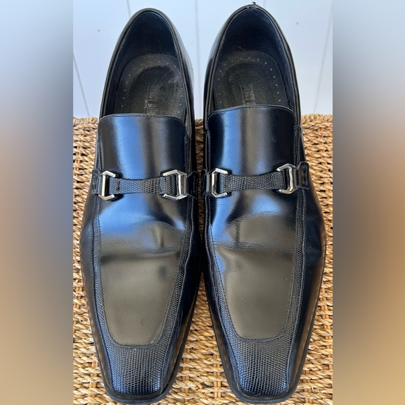 Stacy Adams Other - Stacy Adams Men’s Formal Leather Loafers Black Size 11.5M
